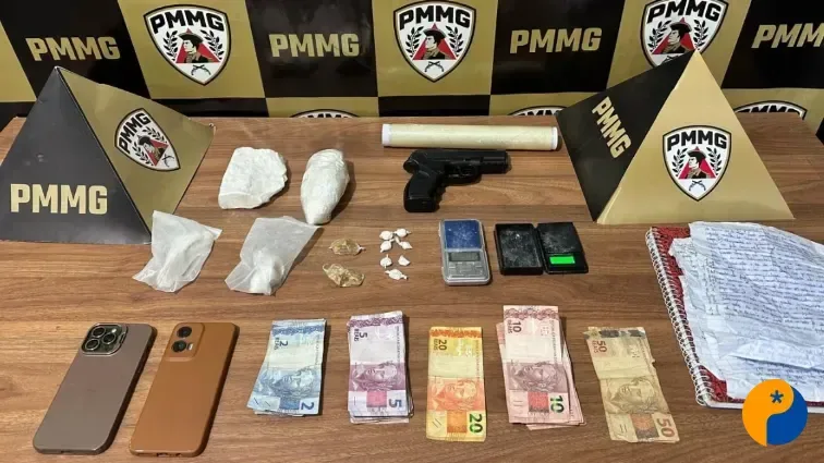 Homem é preso por tráfico de drogas no bairro Boa Esperança, em São Gotardo