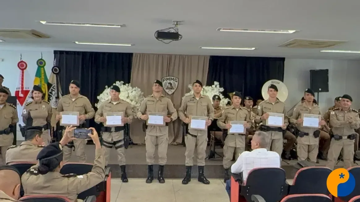 46º BPM celebra 19 anos de instalação com homenagens e condecorações em Patrocínio