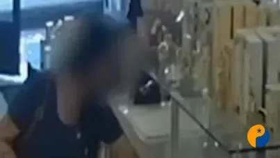 Vídeo: mulher é presa após furtar perfume de mil reais em loja de Patos de Minas 