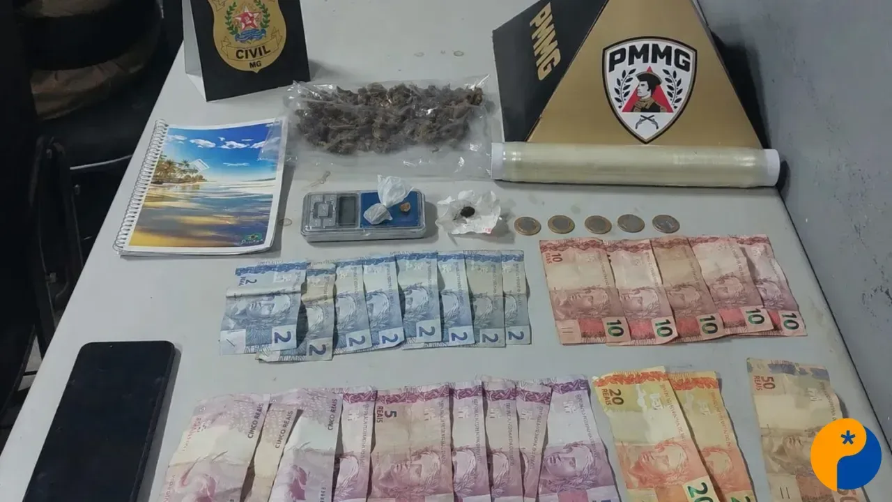 Operação Vórtice mira tráfico de drogas e prende quatro suspeitos em Patos de Minas