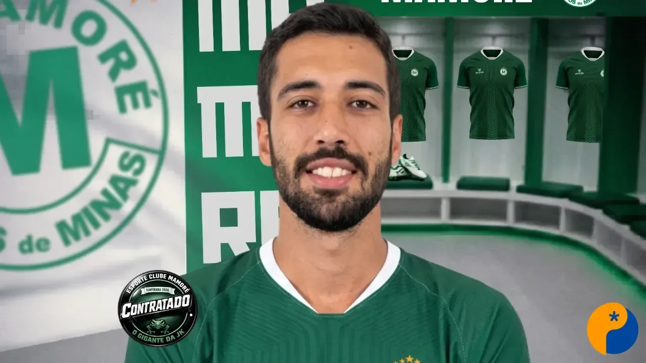 Reforço defensivo: Mamoré anuncia contratação do volante Filipe Alvim