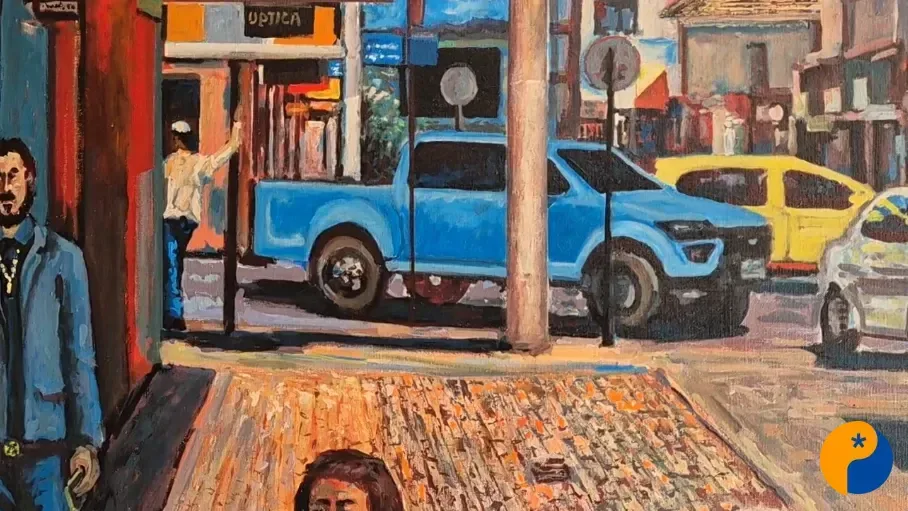 Artista quer levar legado familiar e trajetória na pintura para a Fenamilho