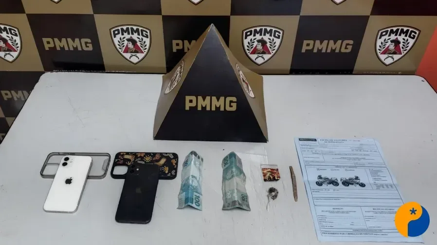 PM prende suspeito por tráfico de drogas após denúncia