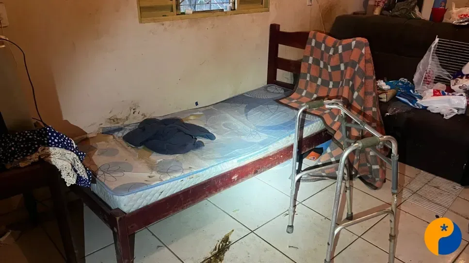 Homem é preso por maus-tratos e exploração financeira contra mãe idosa em Lagoa Grande