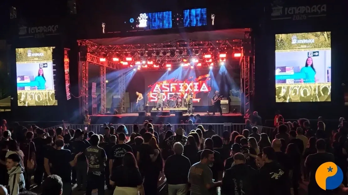 Rock underground domina Avenida Getúlio Vargas em noite especial da Pré-Fenapraça 2026