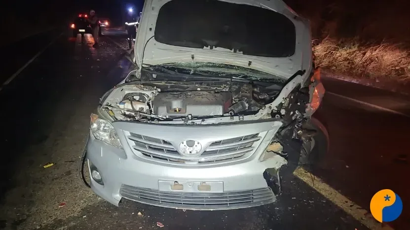 Ultrapassagem termina em acidente com morte entre Lagoa Formosa e Carmo do Paranaíba 