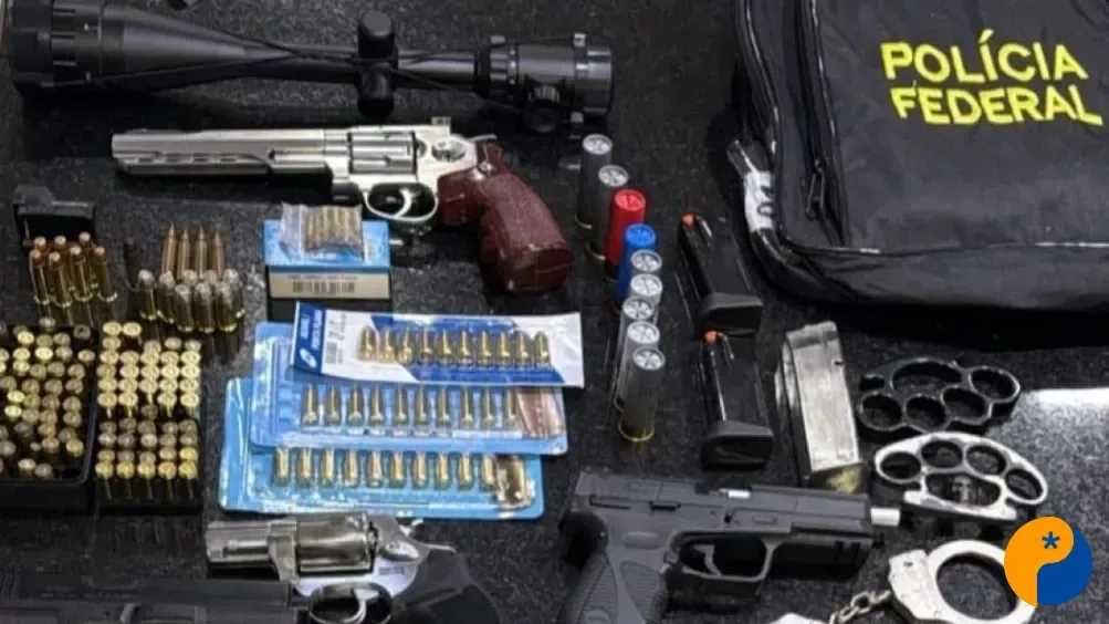 Polícia Federal investiga ex-militar e esquema de tráfico internacional de armas em Minas Gerais