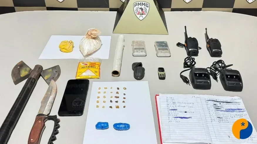Jovem é preso por tráfico de drogas e ligação com organização criminosa em Monte Carmelo