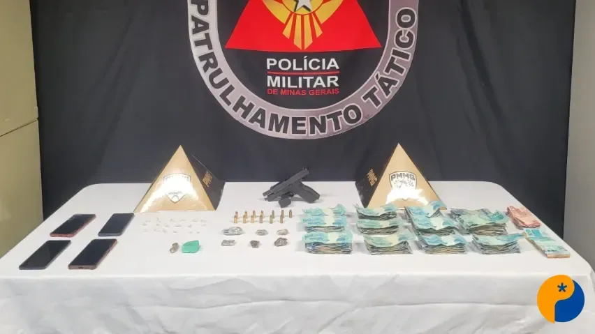 Foragido por homicídio e tráfico é preso após perseguição e resistência à abordagem em Patrocínio 