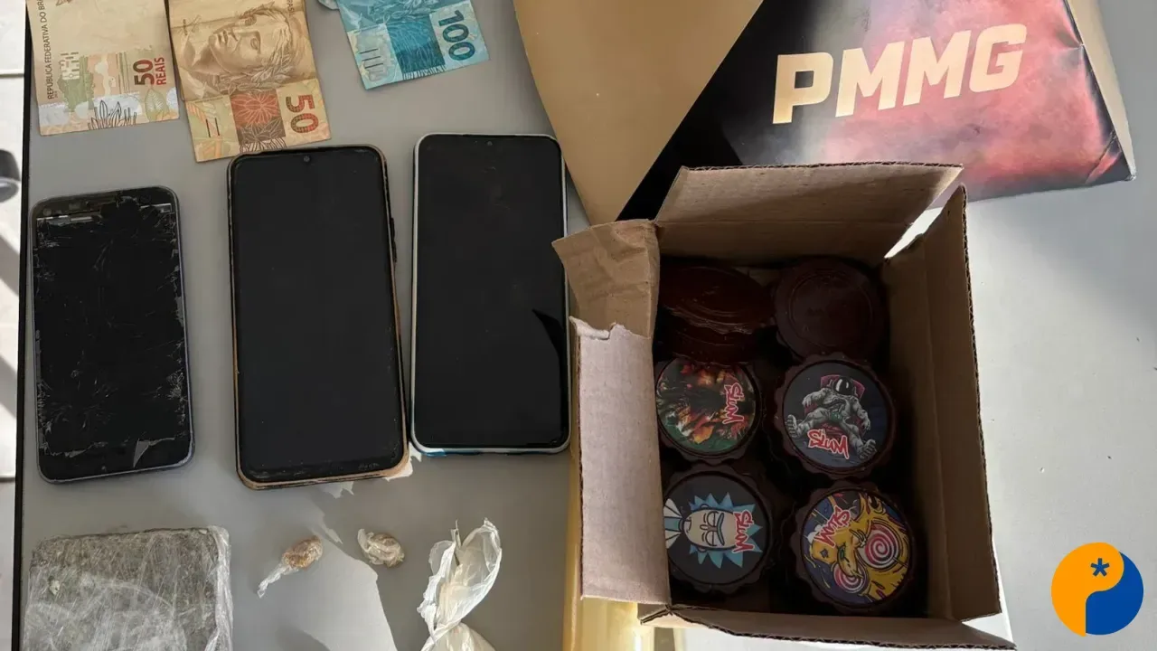 Polícia Militar apreende drogas em Cruzeiro da Fortaleza