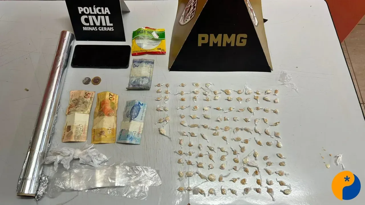 Operação Vesperi prende dois suspeitos por tráfico de drogas em Coromandel