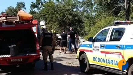 Acidente na MGC-251 deixa três vítimas, uma em estado grave, em Unaí
