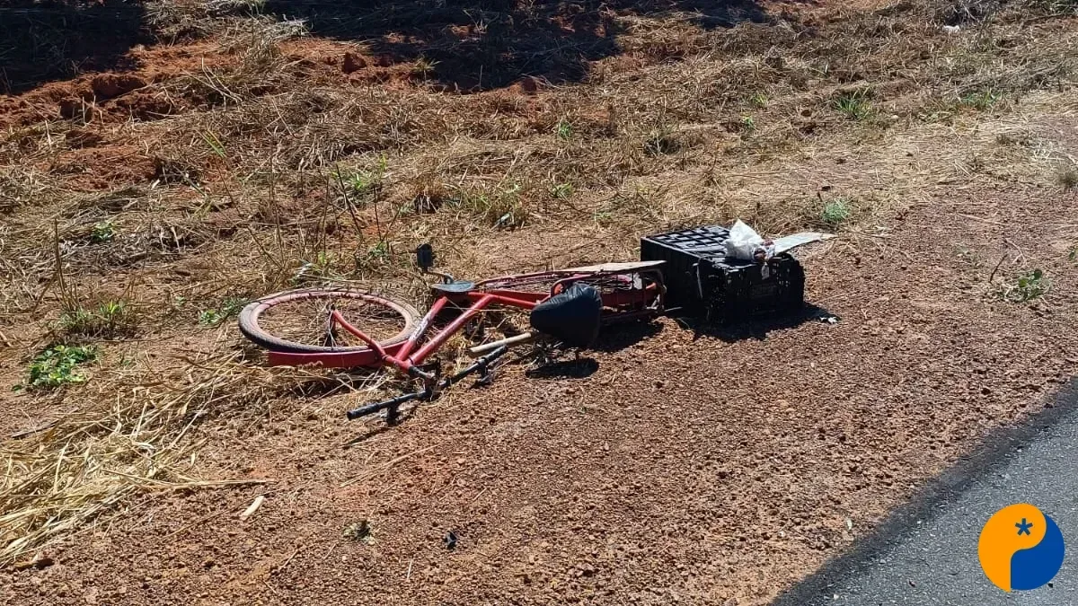 Ciclista morre após ser atropelado em rodovia