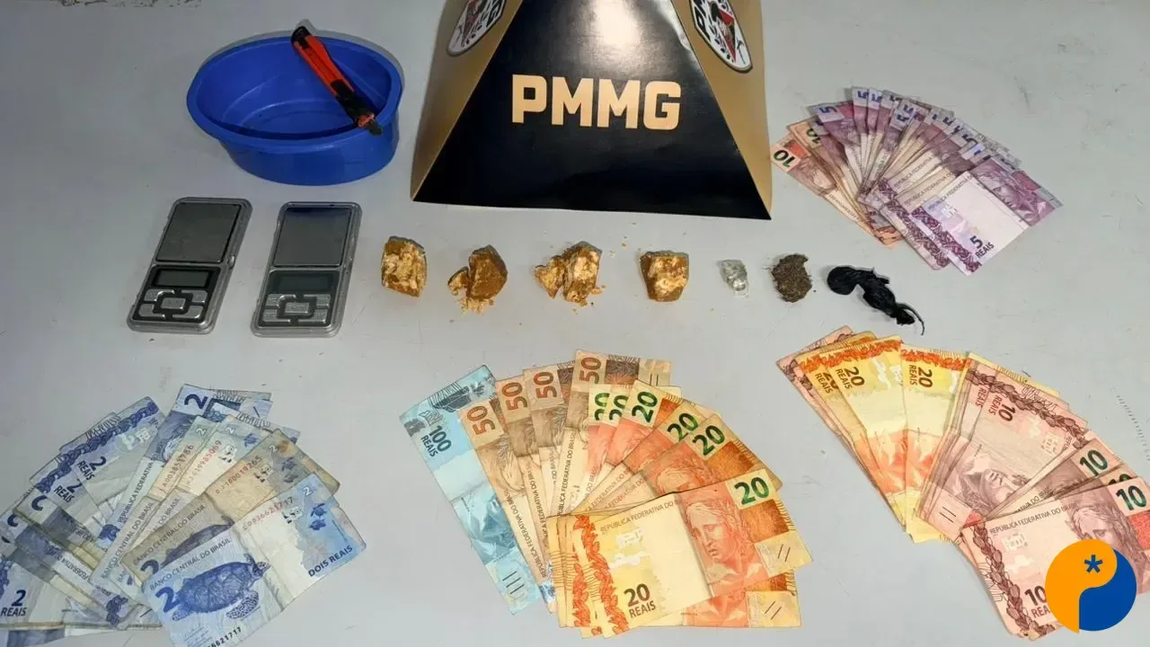 Polícia Militar apreende drogas no bairro Coração Eucarístico