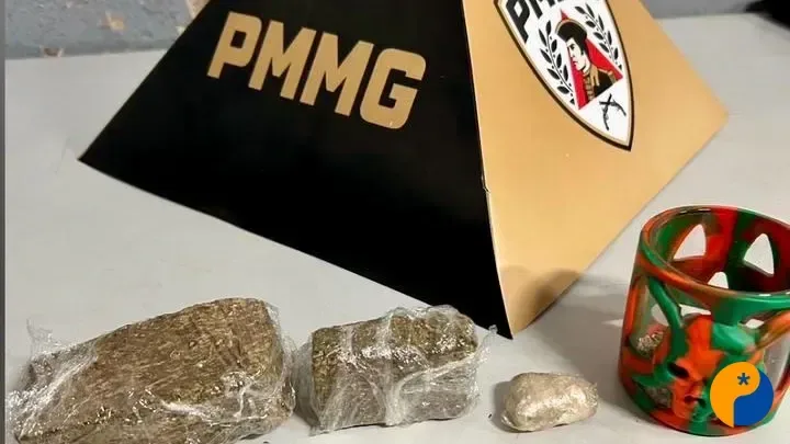 PM apreende drogas após denúncia anônima no bairro Nossa Senhora de Fátima