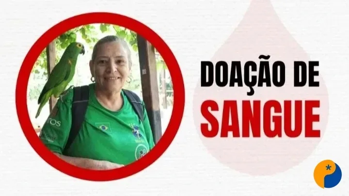 Mulher precisa de doações de sangue e mobiliza campanha em Patos de Minas