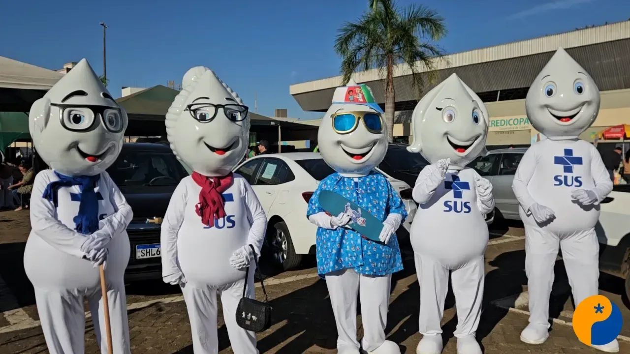Carreata do Dia D da Multivacinação mobiliza Patos de Minas neste sábado (20)