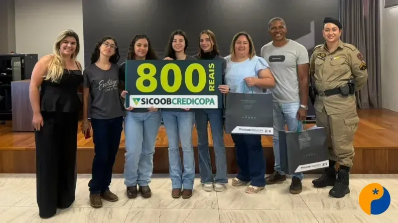 Sicoob Credicopa promove banca de projetos com Polícia Militar de Patos de Minas e escolas rurais 