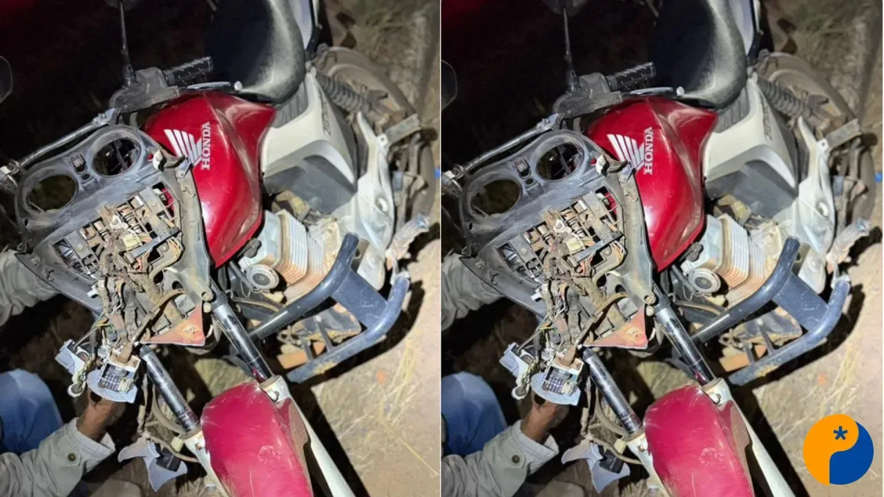Motociclista perde o controle e acidente deixa duas pessoas feridas em trevo da MG-190 