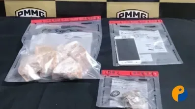 Homem é preso com cerca de 650 gramas de crack e carro com registro de apropriação indébita
