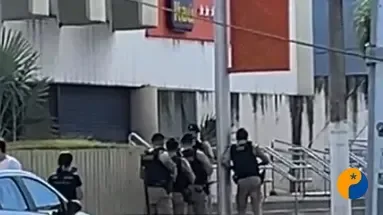 Falso alarme em agência bancária mobiliza policiais e assusta comerciantes em Patos de Minas