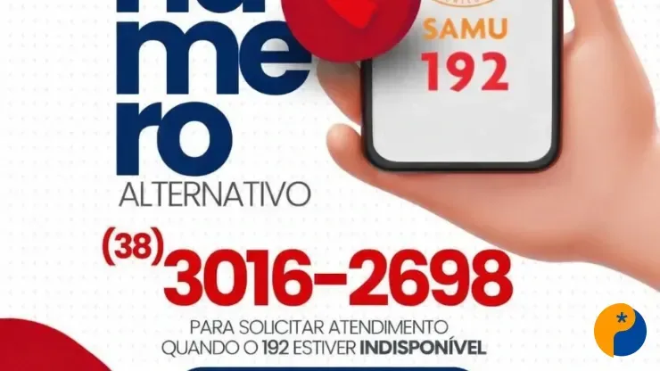 SAMU CISREUNO mantém número 192 com instabilidade e orienta população a usar canais alternativos