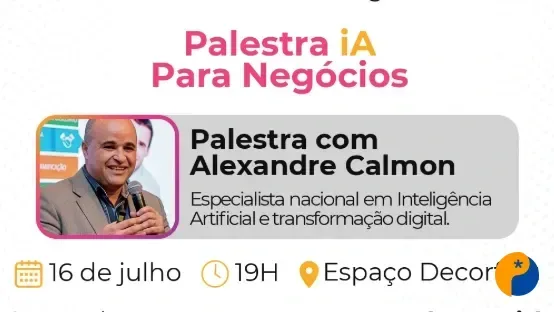 Sindcomércio promove palestra sobre Inteligência Artificial e celebra Dia do Comerciante em Patos de Minas