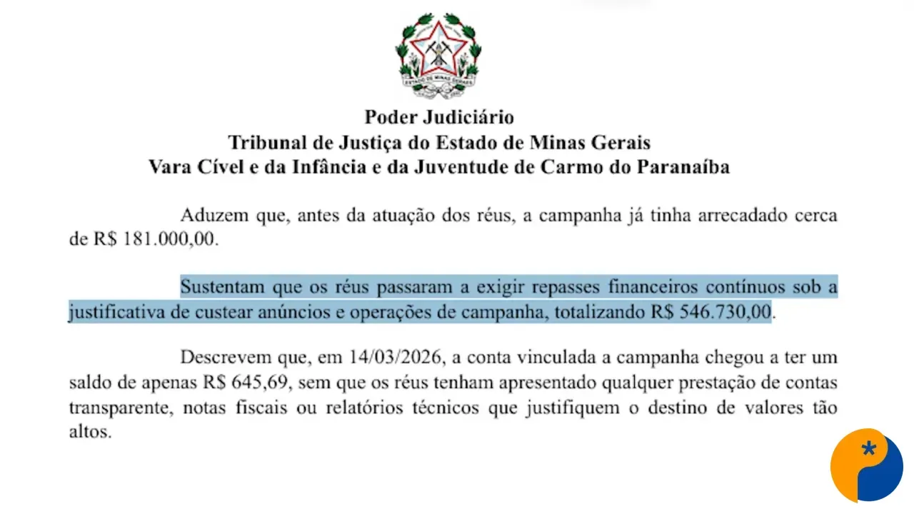 Família alega prejuízo e justiça determina bloqueio de quase R$ 550 mil de empresa de marketing 