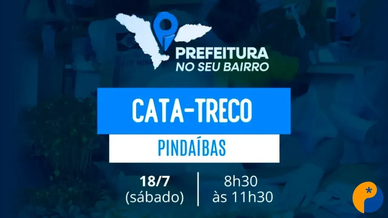 Cata-Treco atende moradores de Pindaíbas neste sábado