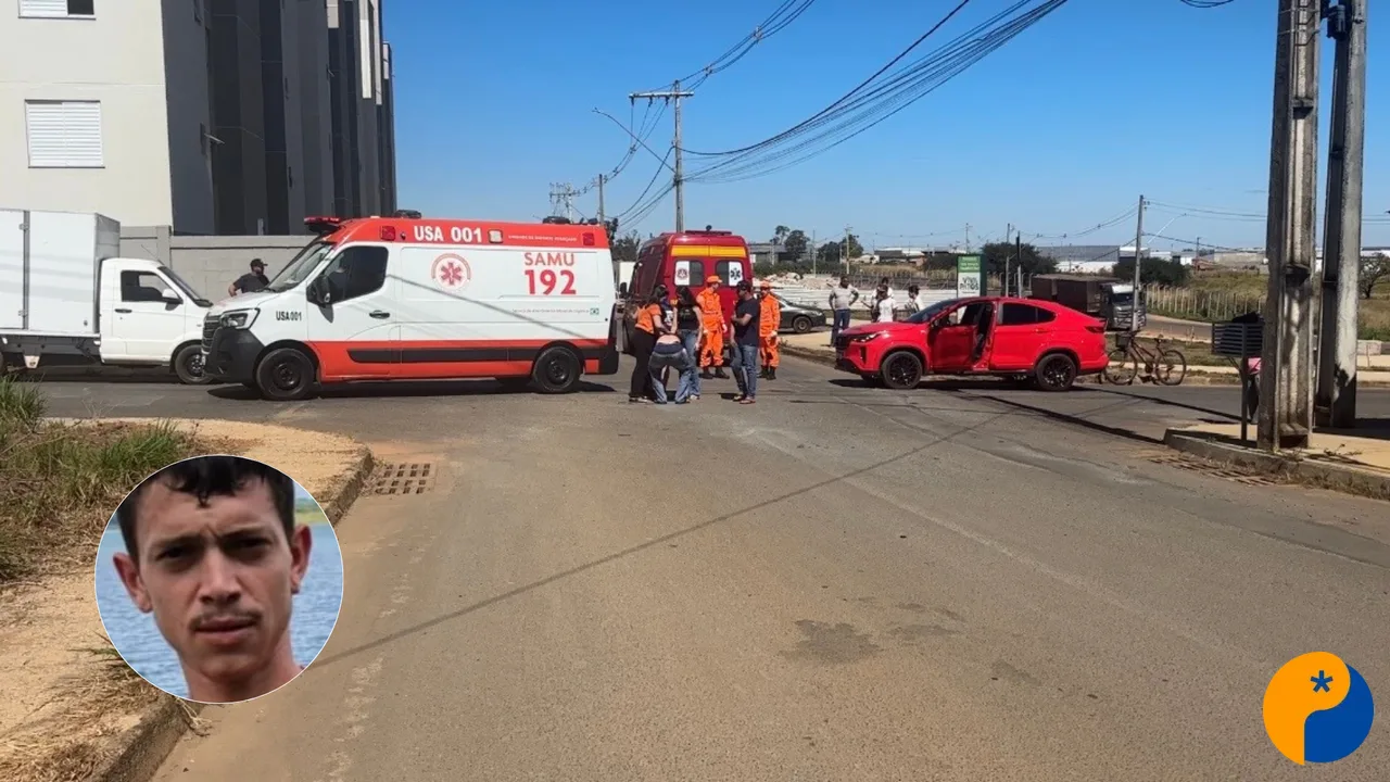 Ciclista morre após colidir com carro no bairro Planalto, em Patos de Minas