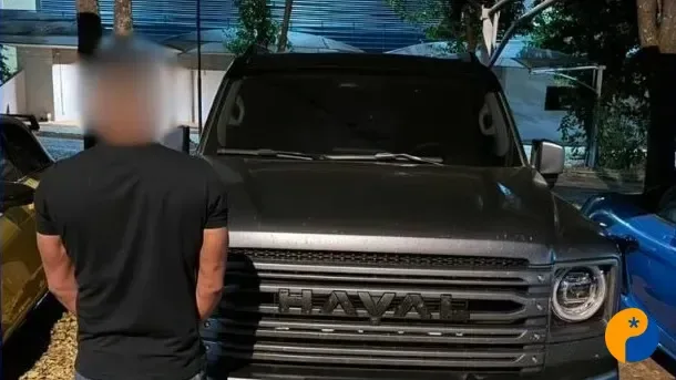 Suposto chefe de facção criminosa do Ceará é preso em carro de luxo em Uberlândia