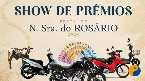 Comunidade Nossa Senhora do Rosário, em Serra do Salitre, promove Show de Prêmios para arrecadar recursos para a festa de 2026