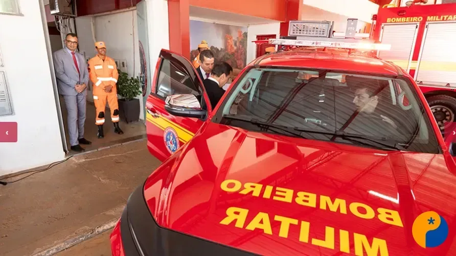 MPMG faz doação de cinco novas viaturas ao Corpo de Bombeiros de Patos de Minas