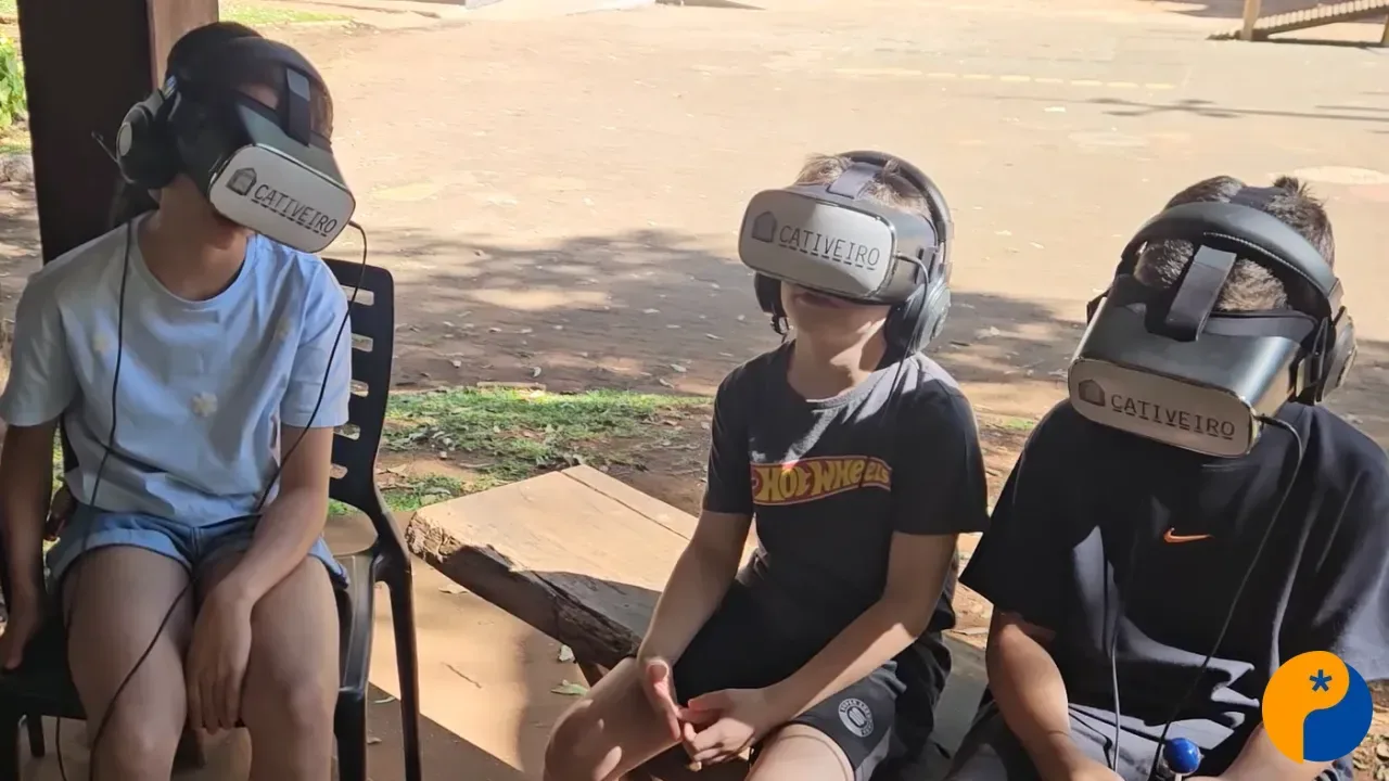 Projeto Cativeiro leva realidade virtual e educação ambiental ao Parque do Mocambo