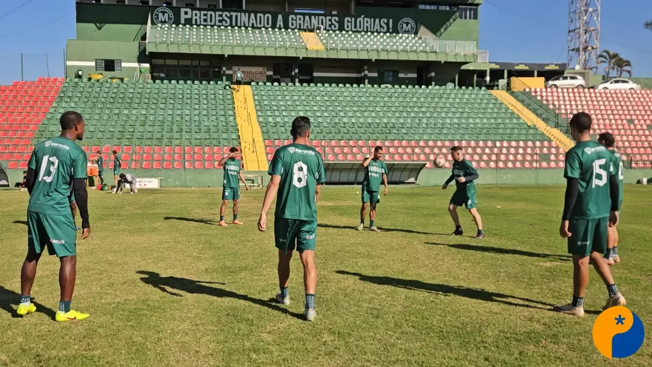 Mamoré intensifica preparação para semifinal contra o Ipatinga em busca do acesso à elite do Mineiro