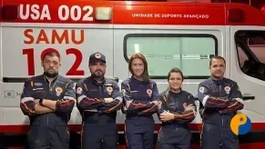 Equipe do SAMU de Patos de Minas reverte parada cardiorrespiratória com uso de compressor torácico