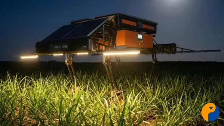 IFTM apresenta máquina que usa luz para aumentar produtividade da cana-de-açúcar