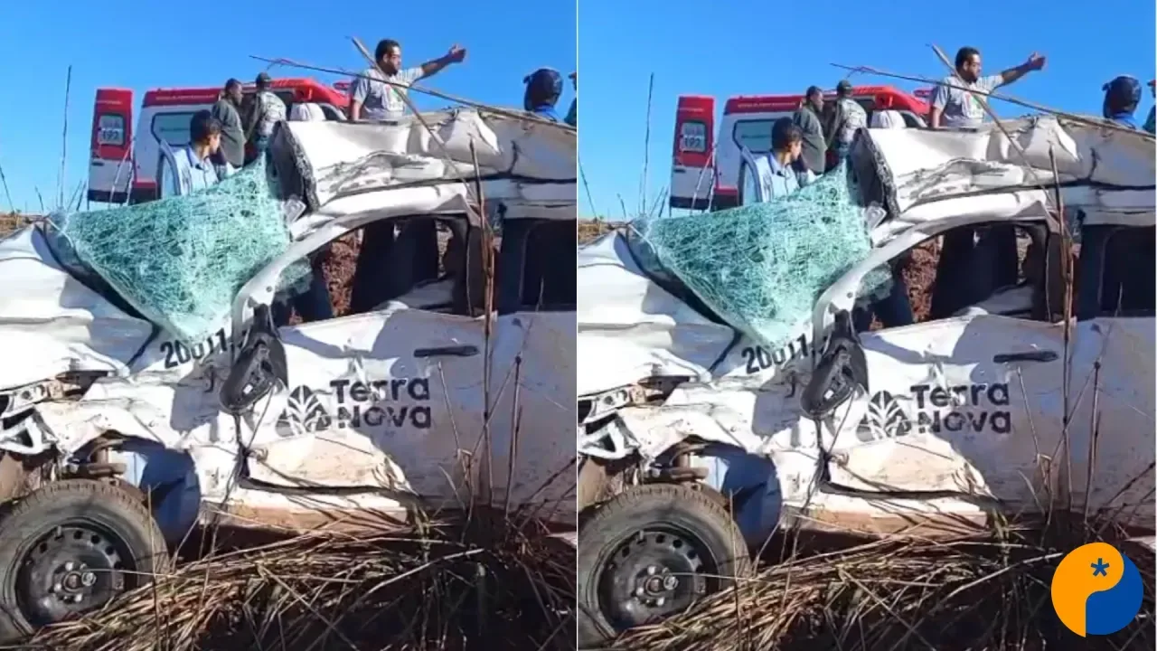 Motorista morre após carro ser atingido por caminhão na BR-365, próximo a São Gonçalo do Abaeté