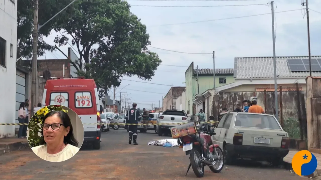 Idosa morre após ser atropelada duas vezes por caminhonete em Carmo do Paranaíba