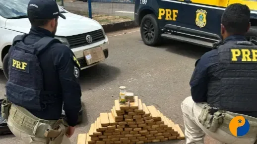 PRF prende dois homens e apreende 94 tabletes de maconha após perseguição em Patos de Minas