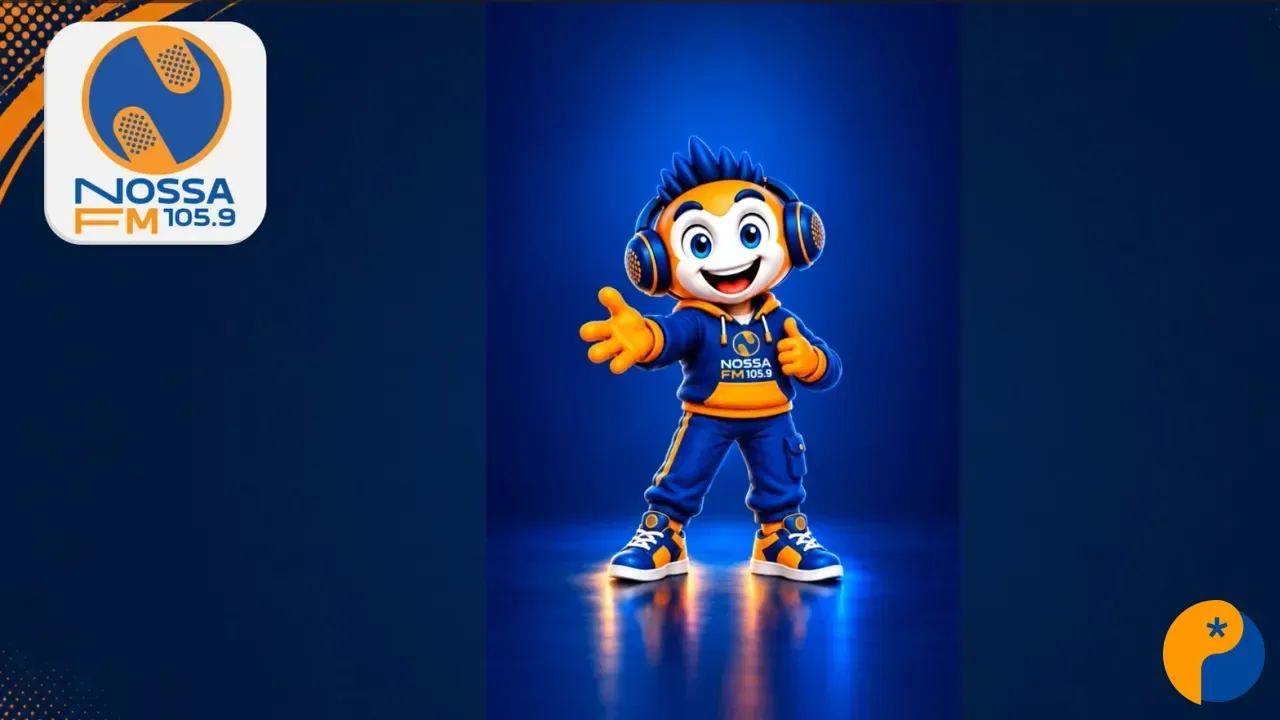 Nossa FM 105,9 apresenta novo mascote e anuncia nova fase da programação