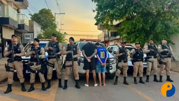 Joalheria é arrombada e prejuízo chega a R$ 160 mil em Unaí; dois são presos