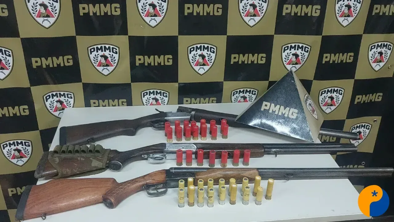Polícia prende quatro homens e apreende armas e motocicleta adulterada em Patrocínio 