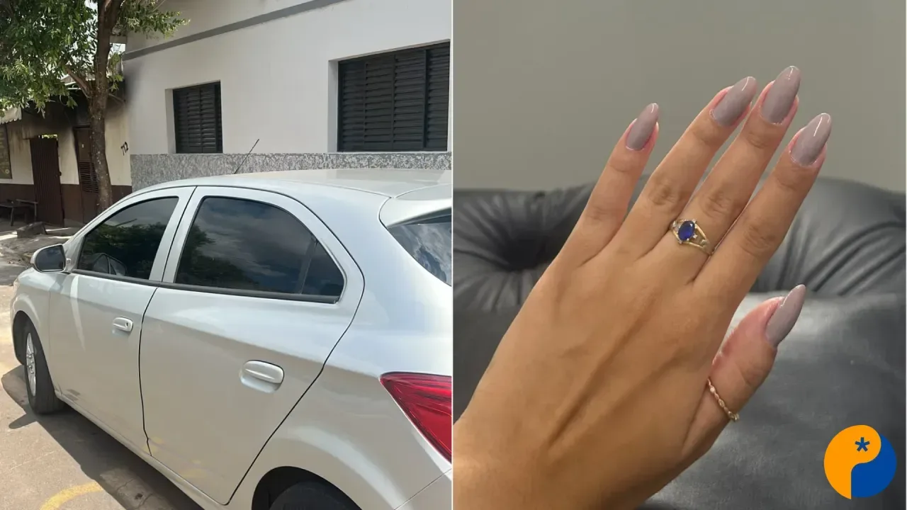 Anéis de ouro avaliados em R$ 7 mil são furtados de carro em Patos de Minas