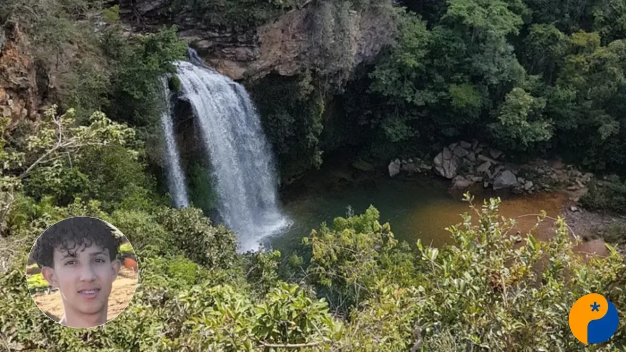 Corpo de jovem que desapareceu em cachoeira de Guimarânia é encontrado pelos Bombeiros