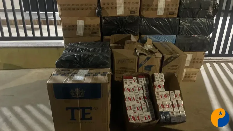 Polícia Rodoviária apreende 14,5 mil maços de cigarros contrabandeados em São Gotardo
