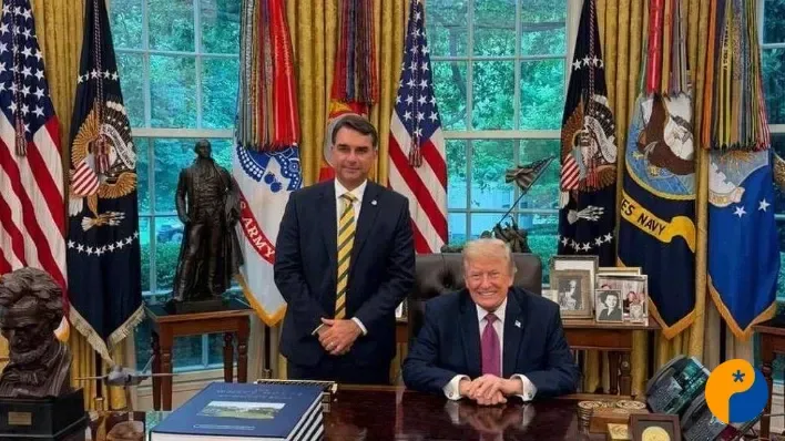 Deputados dos Estados Unidos cobram governo Trump sobre possível ajuda na saída de Flávio Bolsonaro do Brasil
